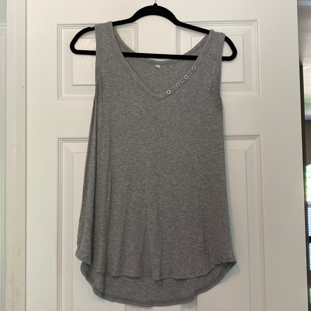 Flowy tank in grey